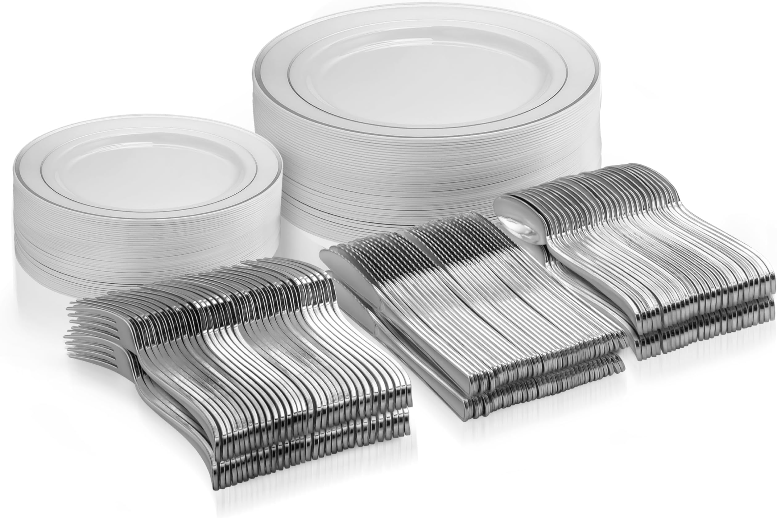 Festa Vida Disposable Dinnerware Set for 8,12 & 25 People