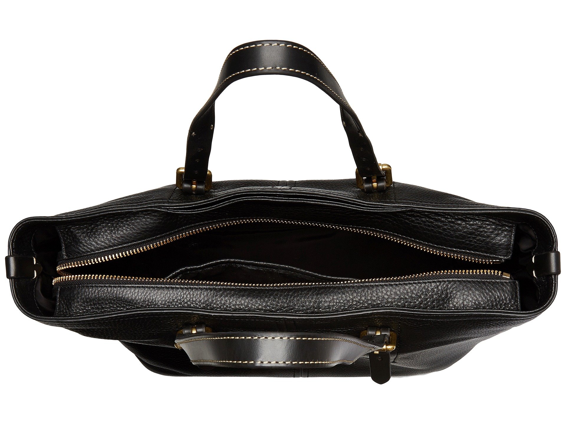 COLE HAAN Loralie Top Zip Tote in Black ModeSens