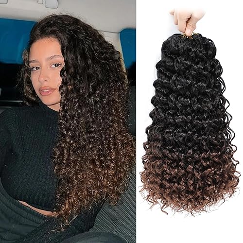 Gogo - Cabello rizado de ganchillo de 14 pulgadas, 7 paquetes de cabello rizado de ganchillo para mujeres negras, cabello rizado de ganchillo para