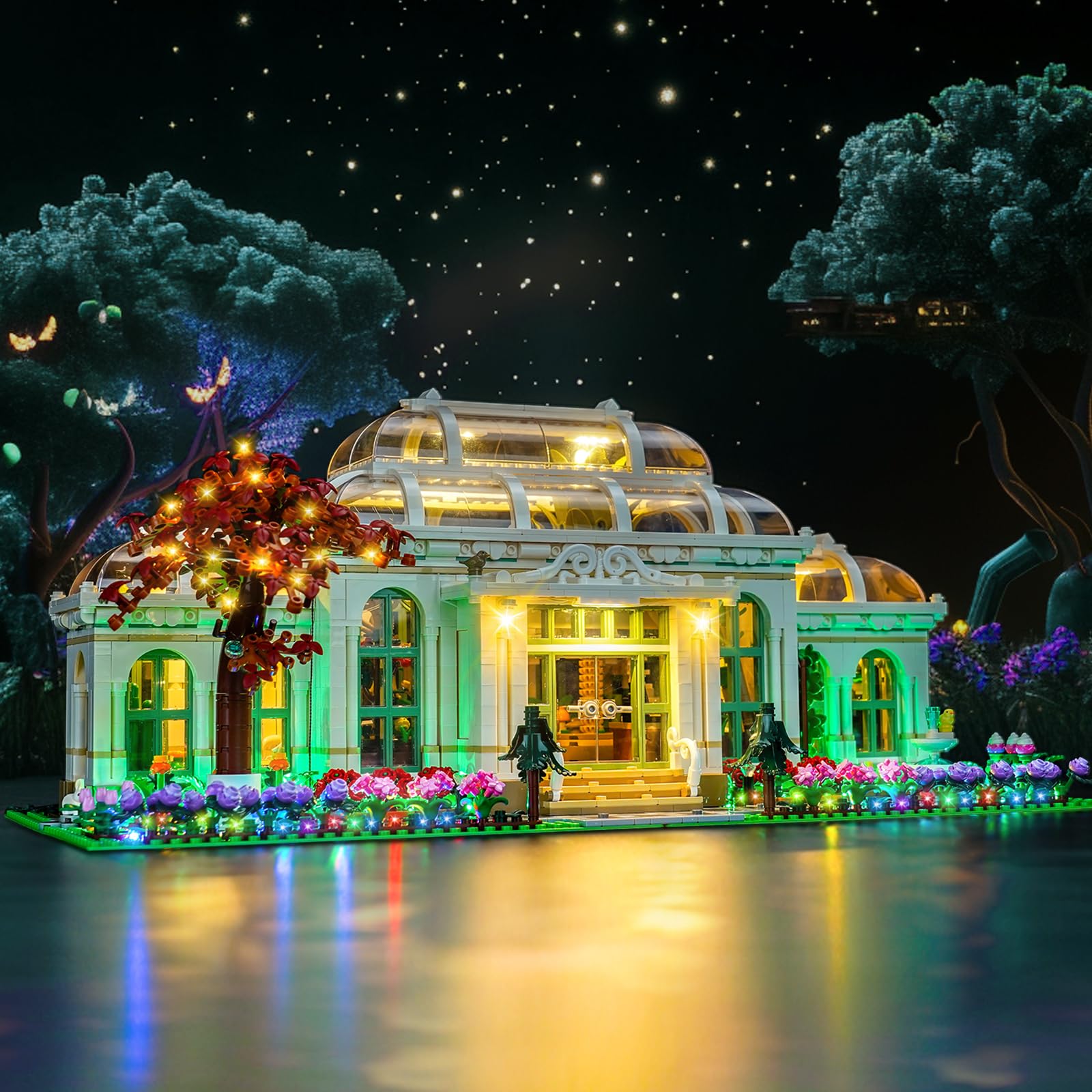 Light Kit Compatible with Lego The Botanical Garden (No Model