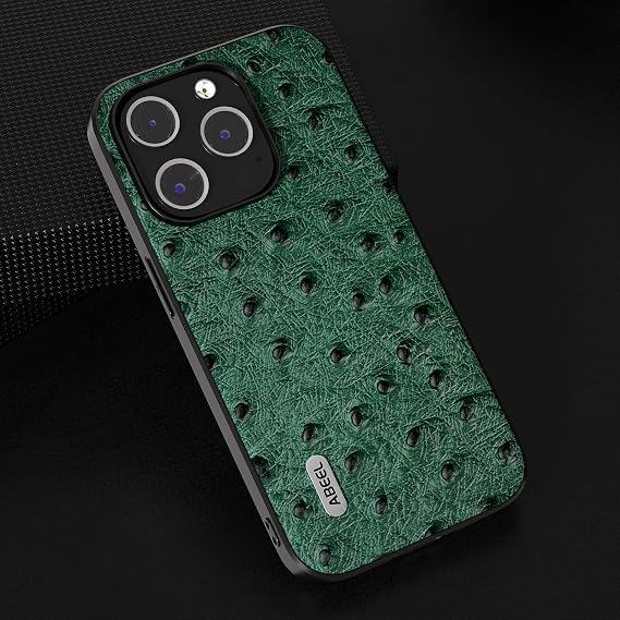 iPhone 15 Pro Max Case iPhone 15 Pro Max Genuine Leather Case Elegant Design for iPhone 15 Pro Max Case