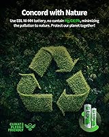 Vista 4 de EBL - Combo de 16 pilas AA y AAA con 8 pilas recargables AA de 2300 mAh y 8 pilas recargables AAA de 800 mAh