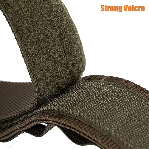 Miniatura 6 de Molle - Cinturón de batalla táctico para armas de combate, cinturón de nailon de liberación rápida de 2 pulgadas, cinturón exterior de 2 13