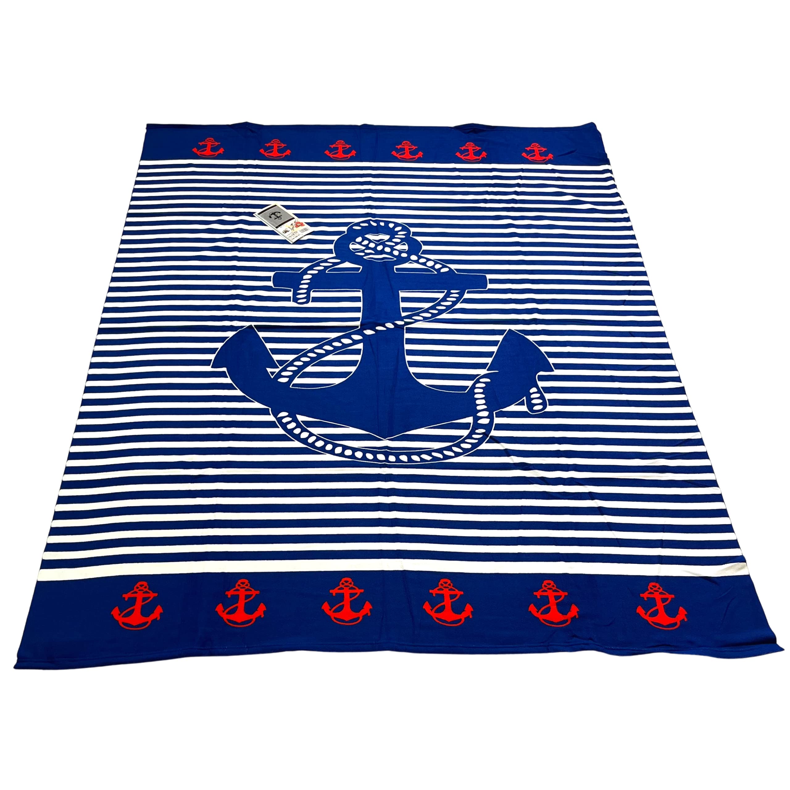 SUN & SURF Toalla de Playa Microfibra Grande 140x180. Secádo Rápido. Ultra Suave. Toalla Playa Grande
