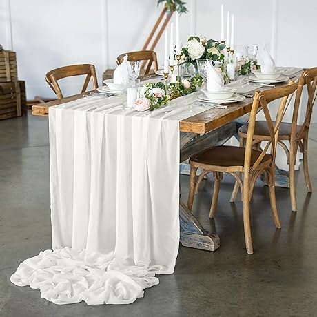 Bluekate Chiffon Table Cloth