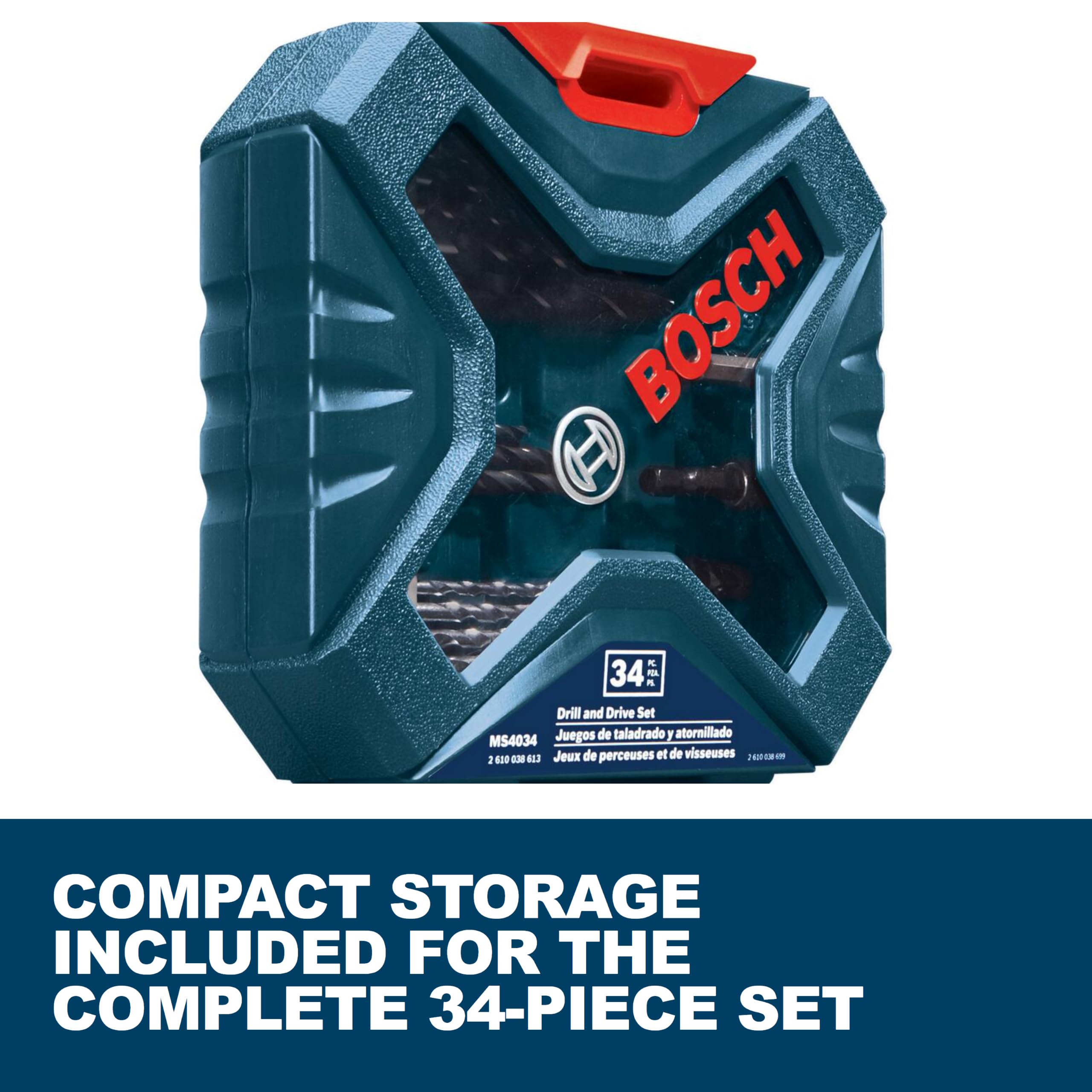Bosch 34-Piece Drill/Drive Bit Set - Black -4