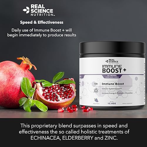 Miniatura 6 de Immune Boost Plus | Fórmula de inmunidad natural, mejora la salud y el bienestar del sistema inmunológico, más potente que la baya del saúco, el