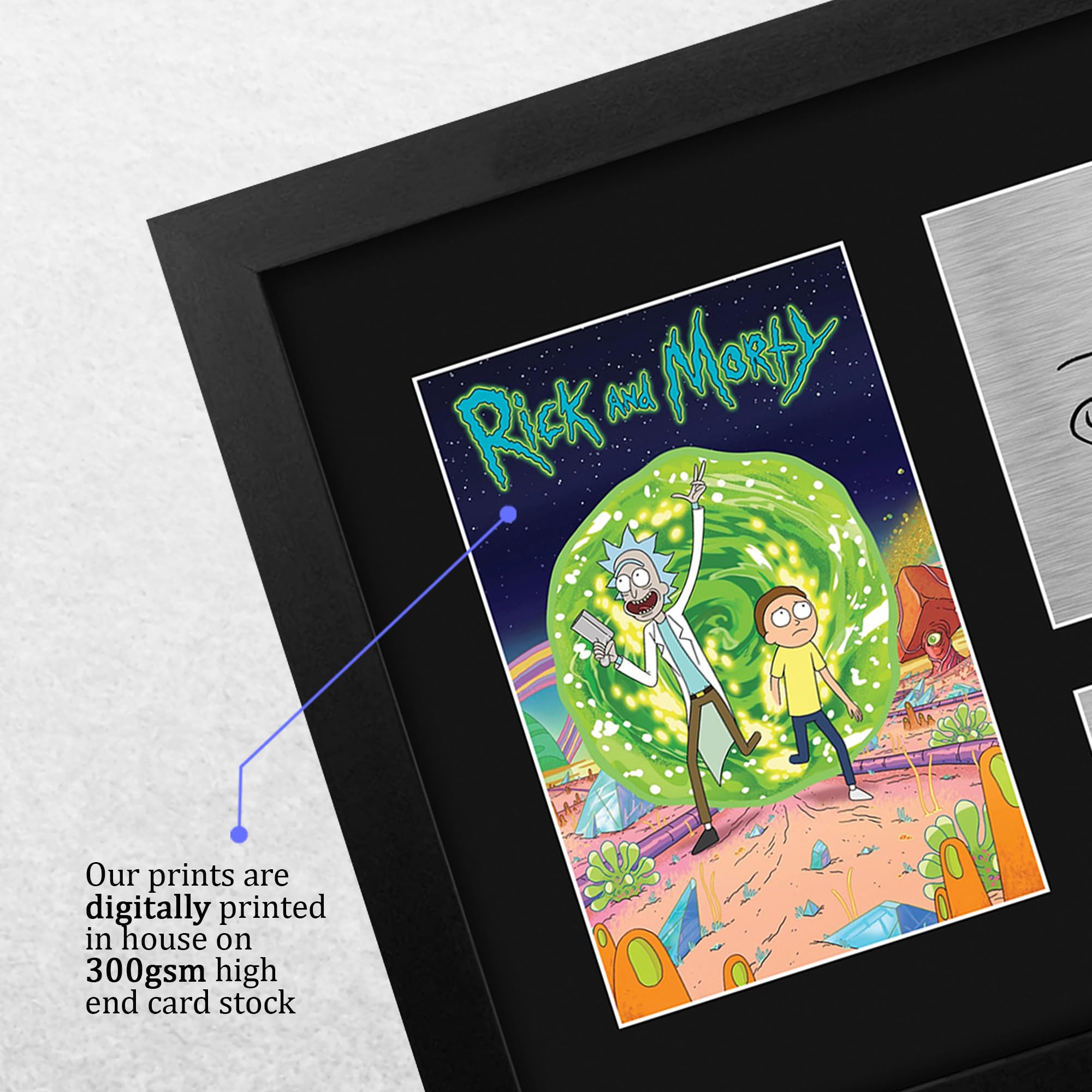 Amazon.com: HWC Trading Justin Roiland Rick and Morty Gifts