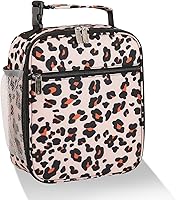 Vista 12 de Lonchera para hombres y mujeres, lonchera aislada, para el trabajo, picnic, viajes (gris)