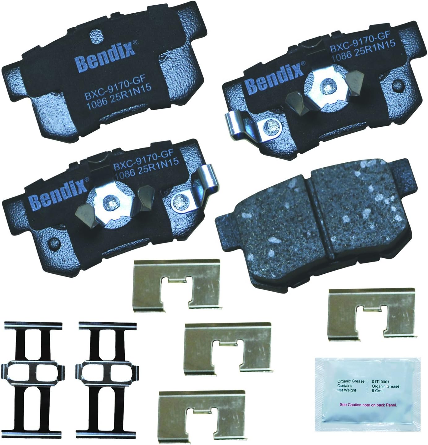 Bendix Premium Copper Free CFC1086 Premium Copper Free Ceramic Brake