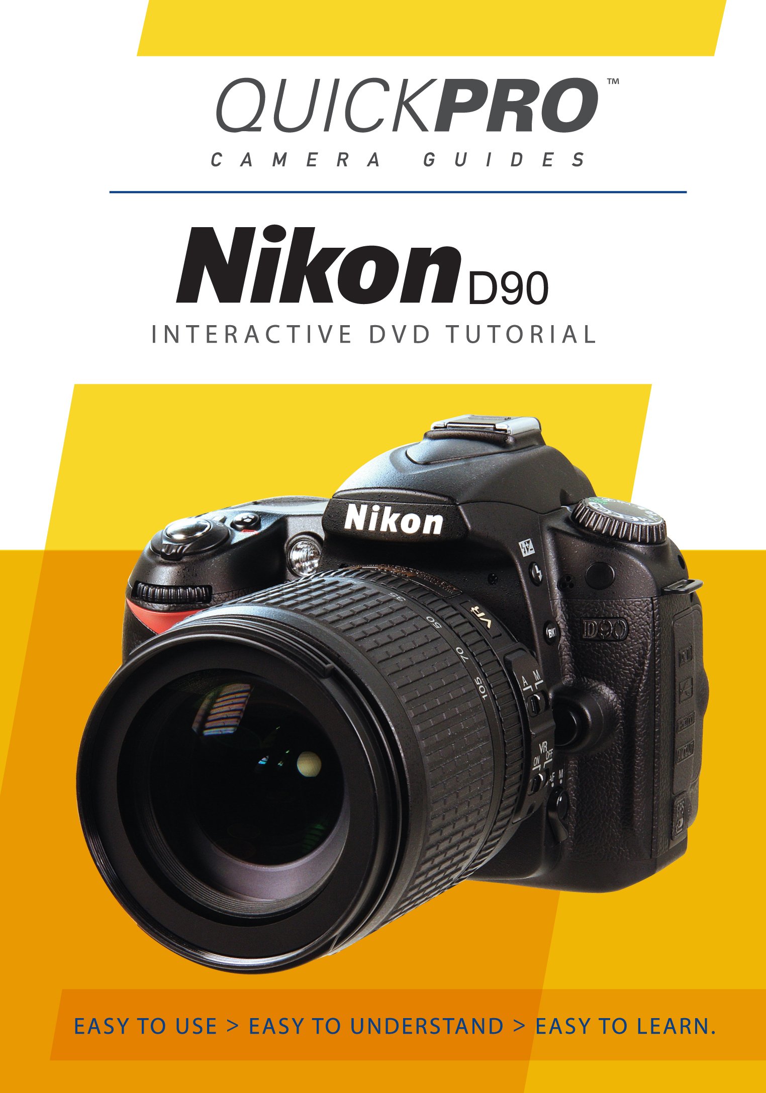 Nikon D90 Instructional DVD by QuickPro Camera Guides [DVD]