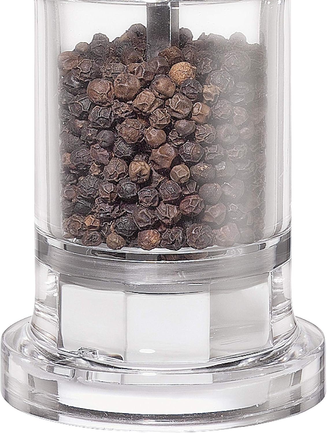 Küchenprofi 3080006600 Pepper Mill Ceramic Transparent 10 x 11.5 x 14 cm