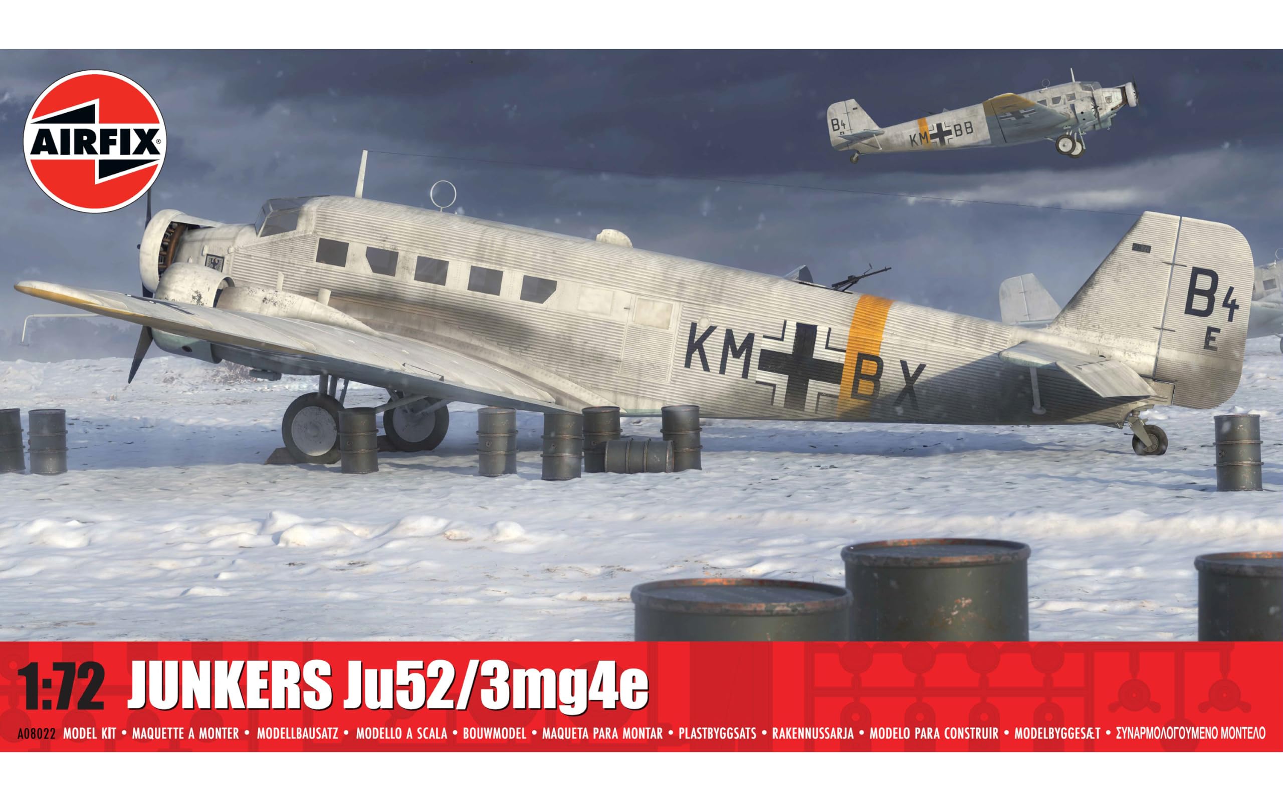 Airfix A08022 Junkers Ju52/3mg4e 1:72 Model Kit