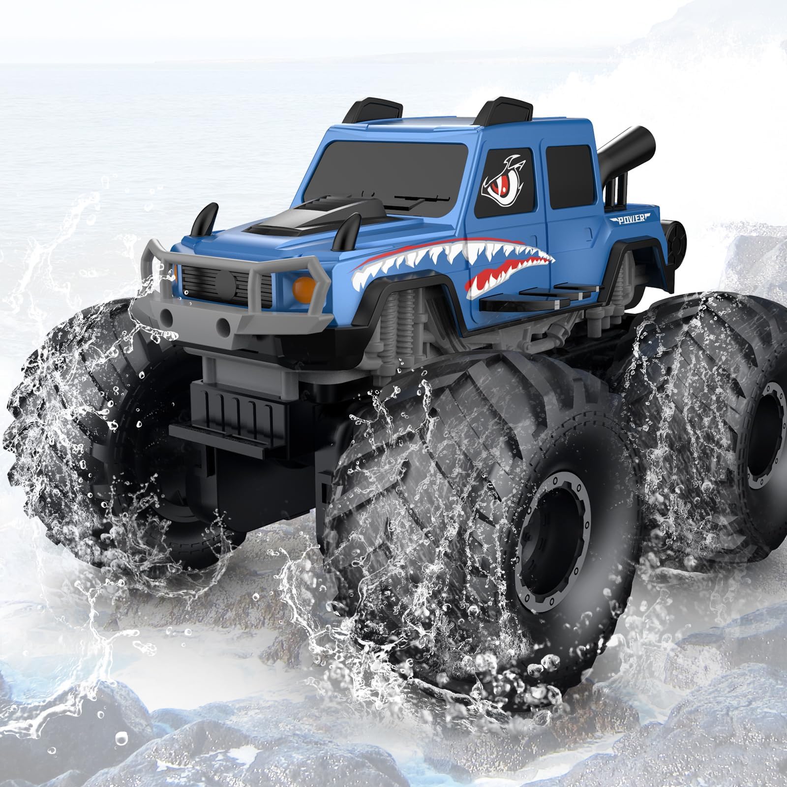 NQD Remote Control Truck, RC Car 1: 12 Scale RC Truck 2.4Ghz Radio Remote Control Car RC Monster Vehicle Truck Crawler 4WD Off Road for Boys (Orange)
