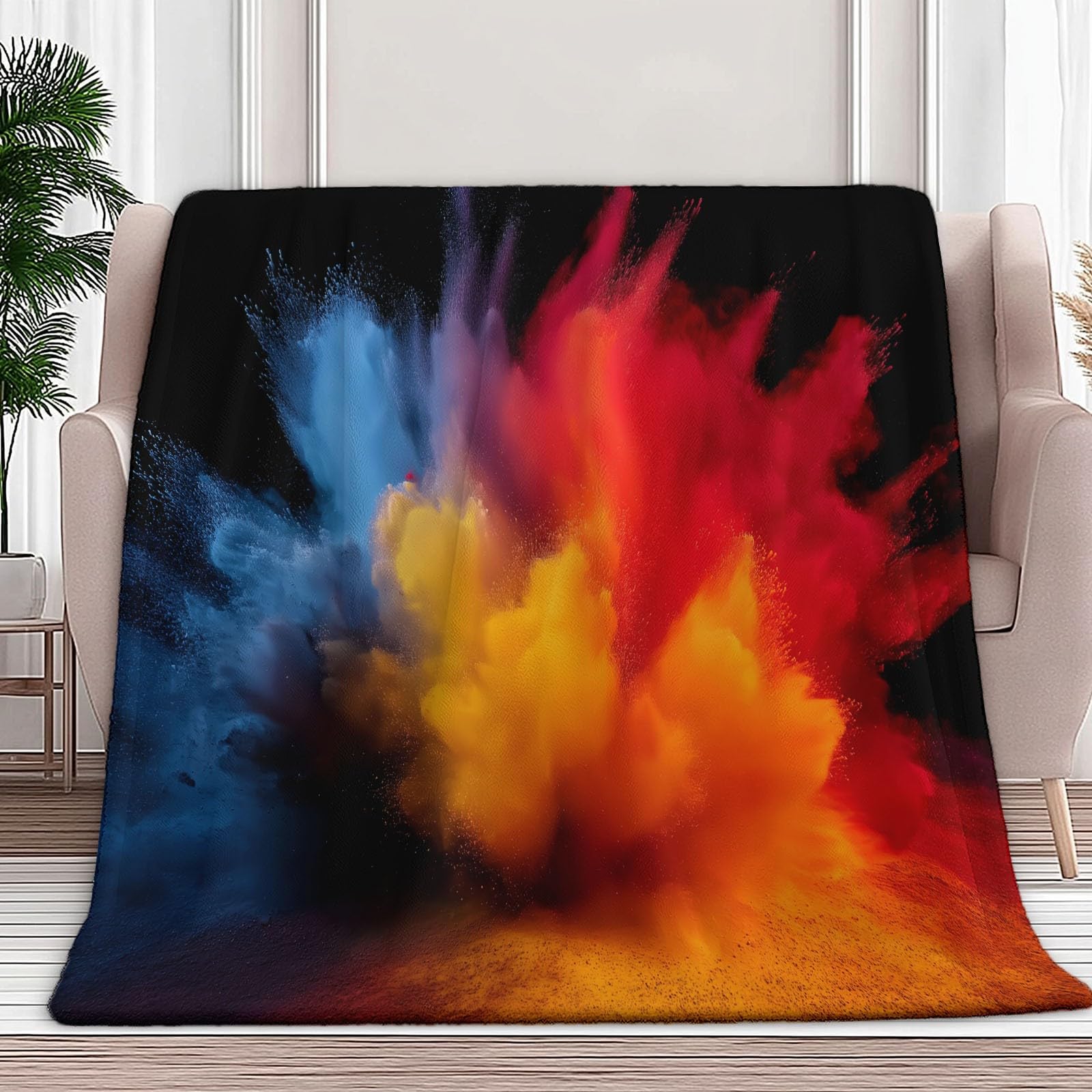 Plaid polaire flanelle fini les nuits froides avec ce couvre-lit doux