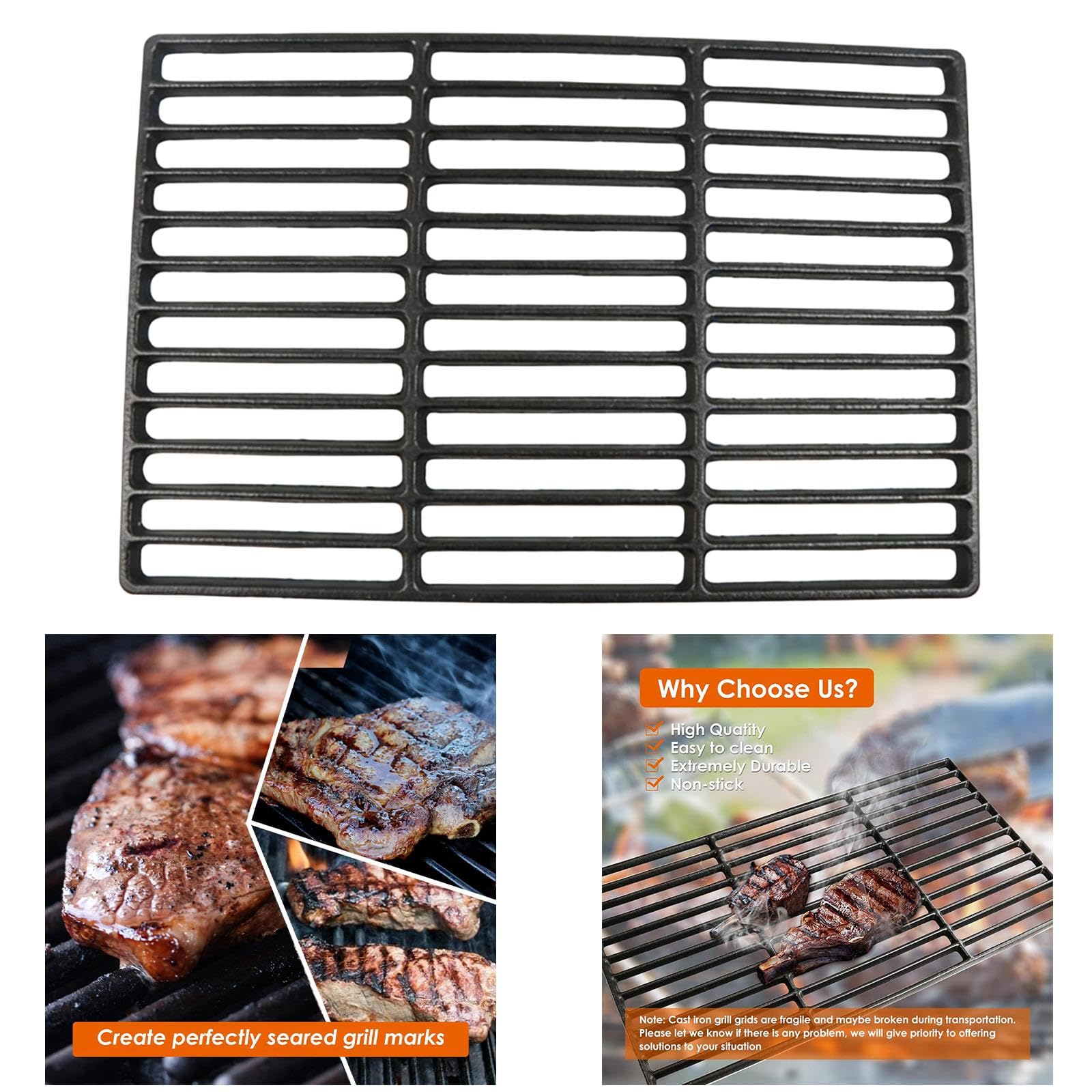 Wymienny stojak chłodzący do grilla do gotowania na zewnątrz, uniwersalny stojak do pieczenia ze stali nierdzewnej 41 cm x 27 cm, do pieczenia i grillowania