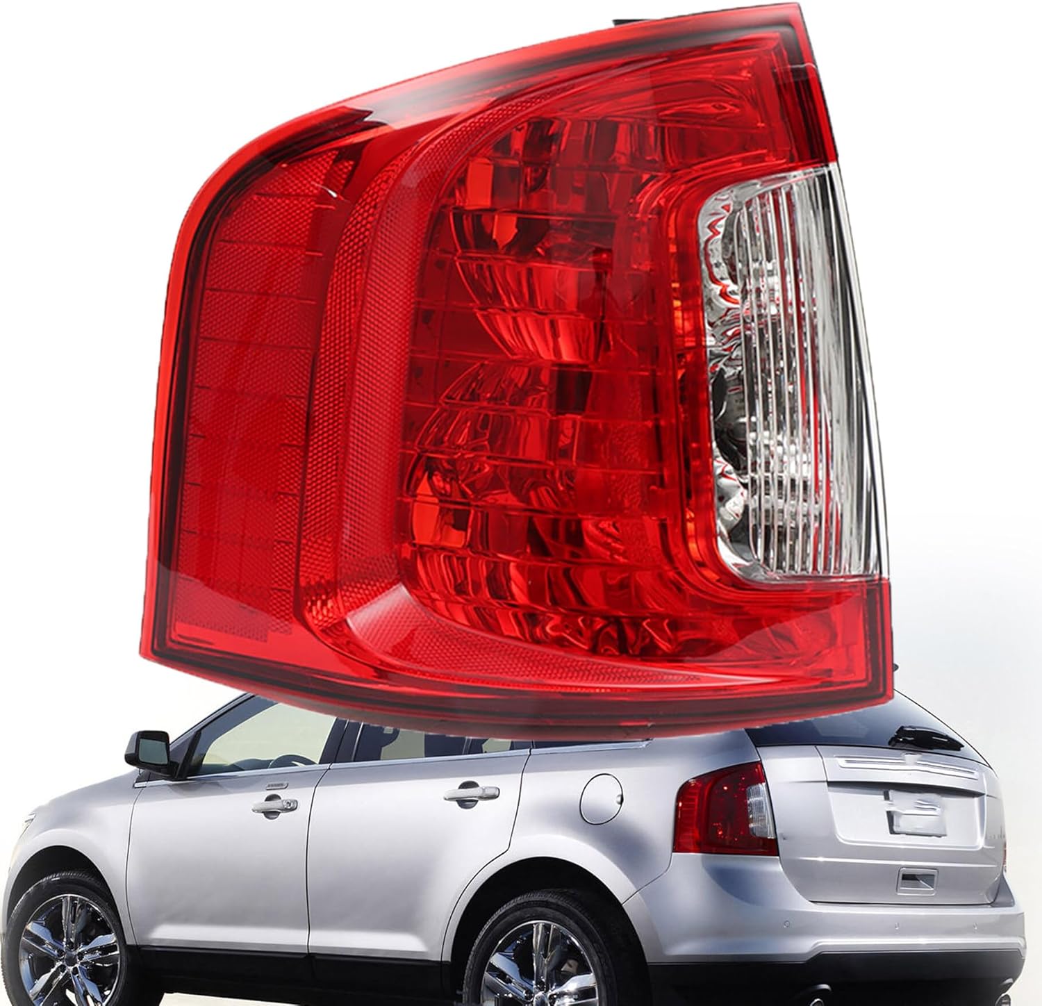 Tail Light Left Side Outer Replacement for Edge 2011-2014 Rear Brake Lamp BT4Z13405B