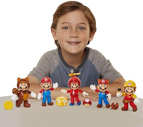 Miniatura 12 de Super Mario Nintendo 4" con bloque de preguntas