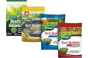 Scotts Turf Builder Healthy Plus, Halts, Weed & Feed5 and WinterGuard 4...