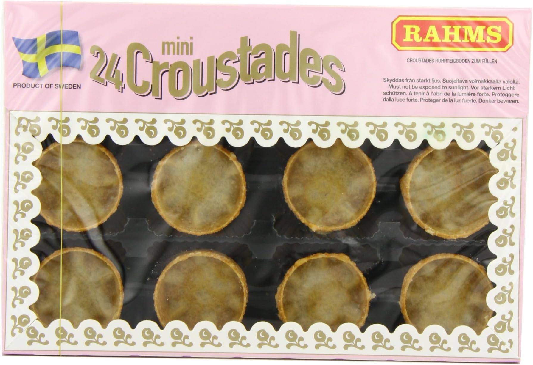 Rahms 24 Mini Croustades 50 g (Pack of 18)