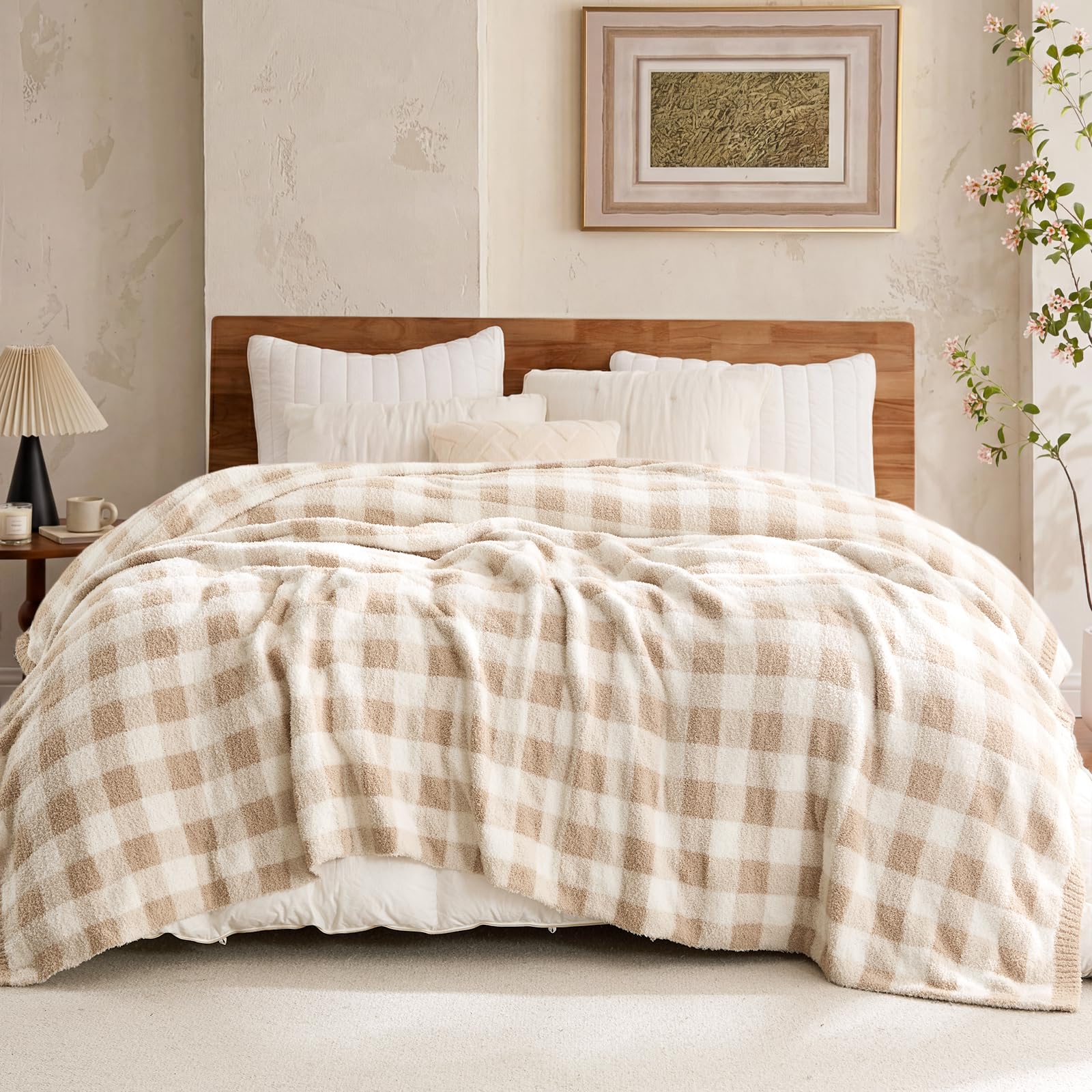 Snuggle Sac Checkered Blanket