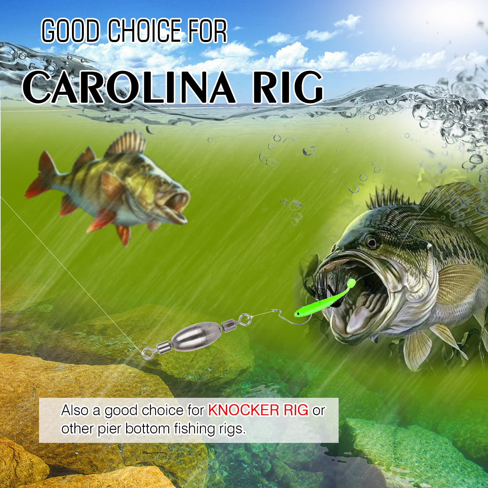 Kit 5 Piombi Surfcasting Sporten Plastificati – 80/100/125/150 Gr, Con Gancio Inox, Colori Mix