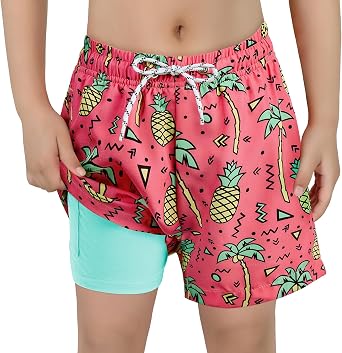 American Trends Boys Swim Trunks Boys Bathing Suit Toddler Swimsuit Quick Dry Light UPF 50+ Kids Swimsuits