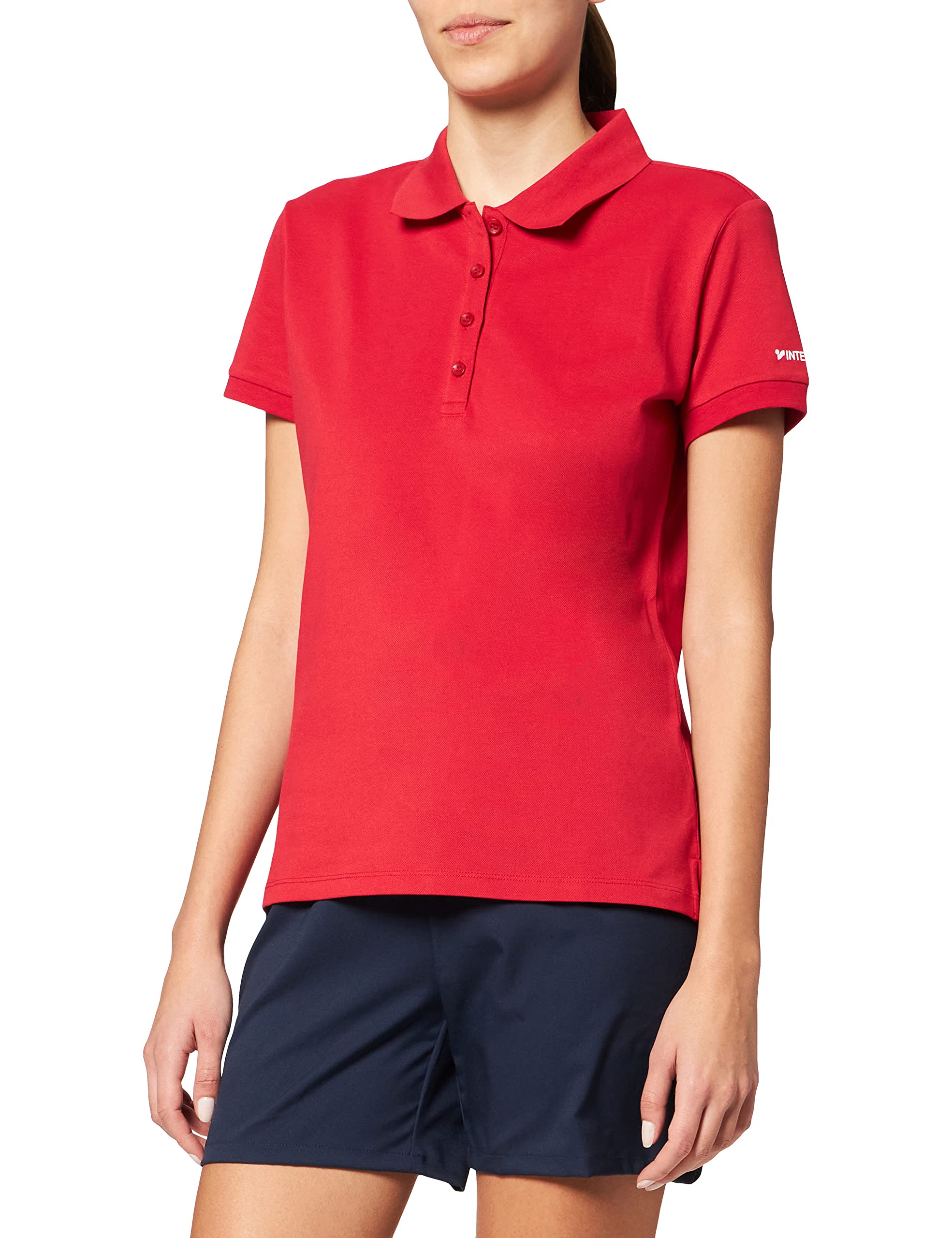 ENERGETICS Women's Ma-polo shirt, womens, Polo Shirt, 4034483, red, 40