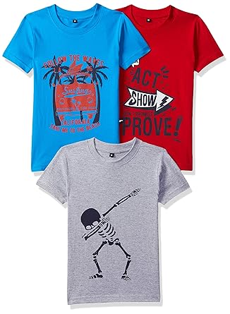 T2F Boys T-Shirt (Pack of 3)