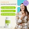 Daily Multivitamin & Multimineral Supplement for Men & Women - 30+ Vitamins & Minerals Including Vitamin C, D3,B12, CoQ10, Zinc & Selenium - 60 Capsules