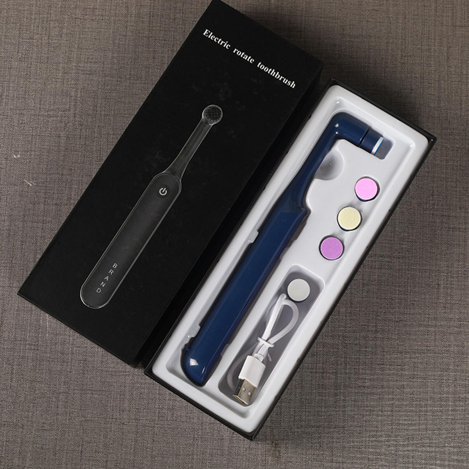 NGCG Kid Nail Trimmer Kid Automatic Nail File Kid Electric Nail Buffer Electric Manicure Set For Natural Nail Portable Kid Automatic Nail Filer, Gray