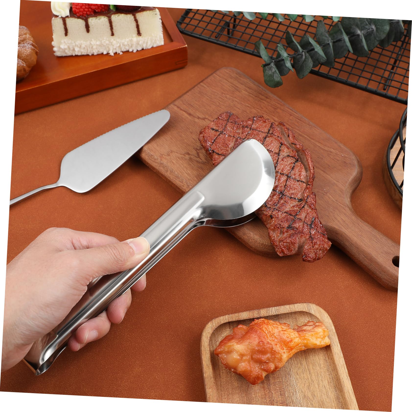 Cabilock Cuillère De Service Pinces Et Fourchettes Inox Pour Cuisine Et Buffet Ustensiles Pour Servir Nourriture à Table Et Service