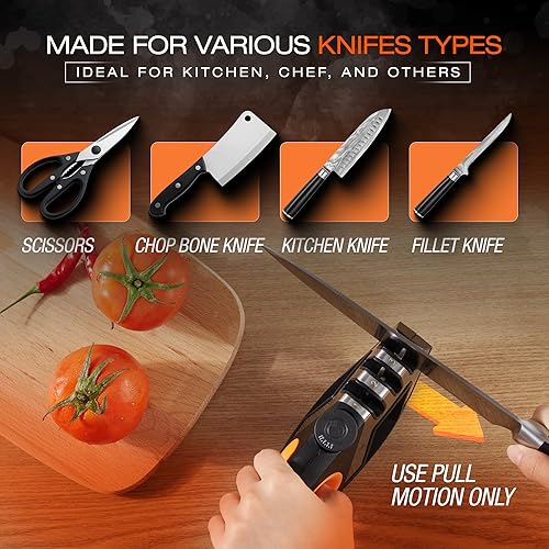 Miniatura 4 de Afilador de cuchillos de 3 pasos