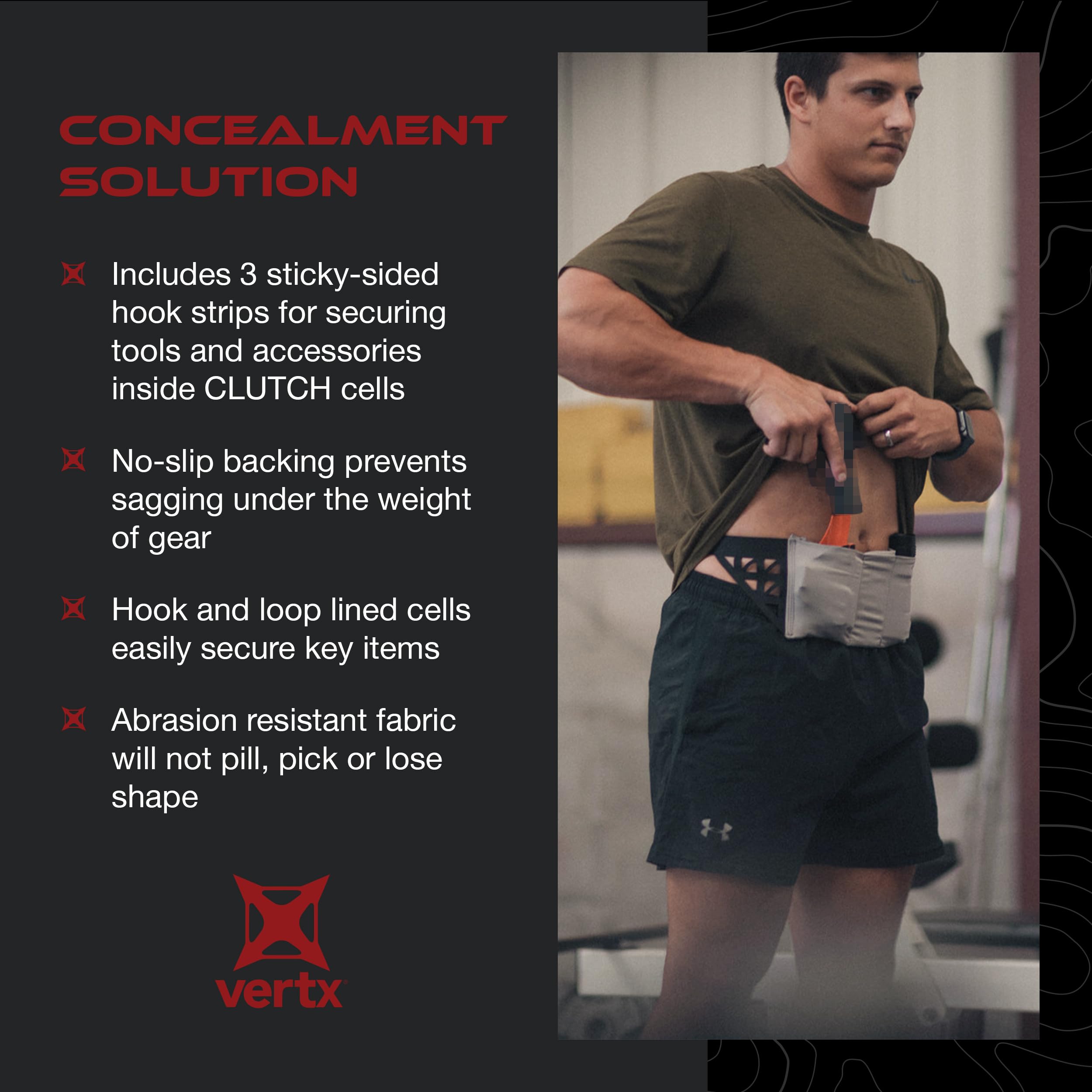 Amazon.com : Vertx Men's Standard Tactical Belt, Ash Grey, One