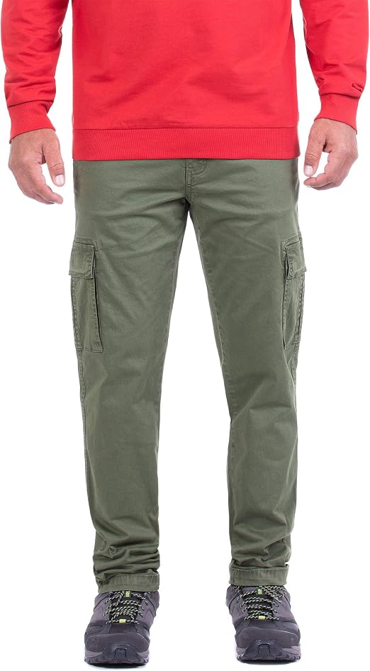 Jeep Trousers with Side Pockets Cotton 