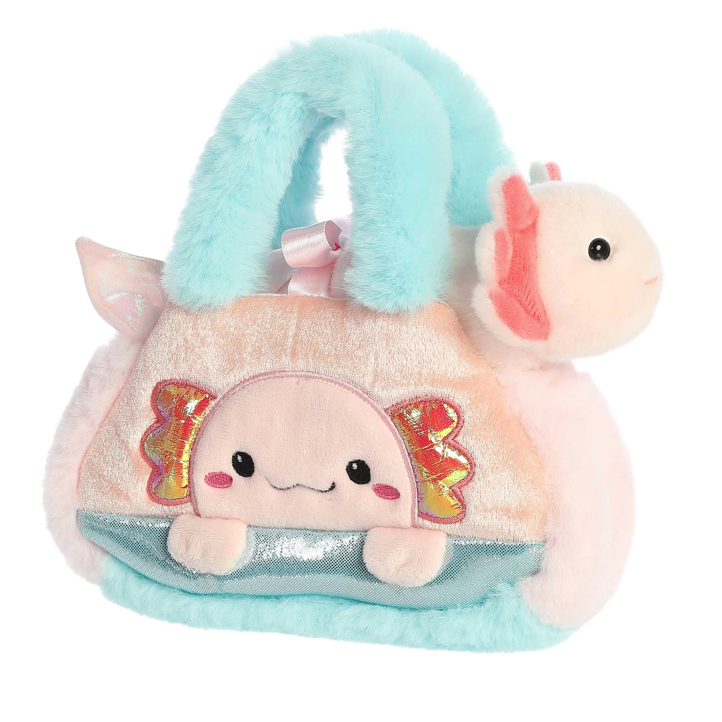 Amazon.com: Aurora® Fashionable Fancy Pals™ Peek-A-Boo™ Axolotl