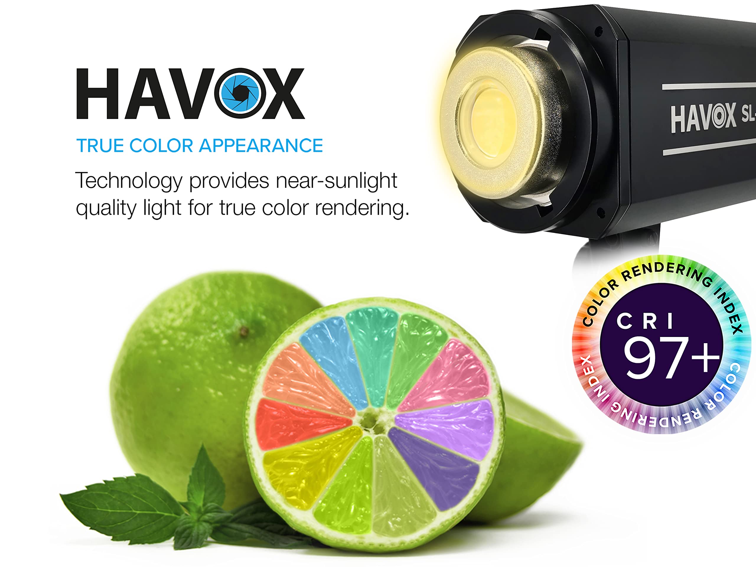 Softbox Lanterna HAVOX SL-220XS - Luce Continua 220W, 5600K, Con Montatura Bowens, Per Studio Foto/Video - Foto 8