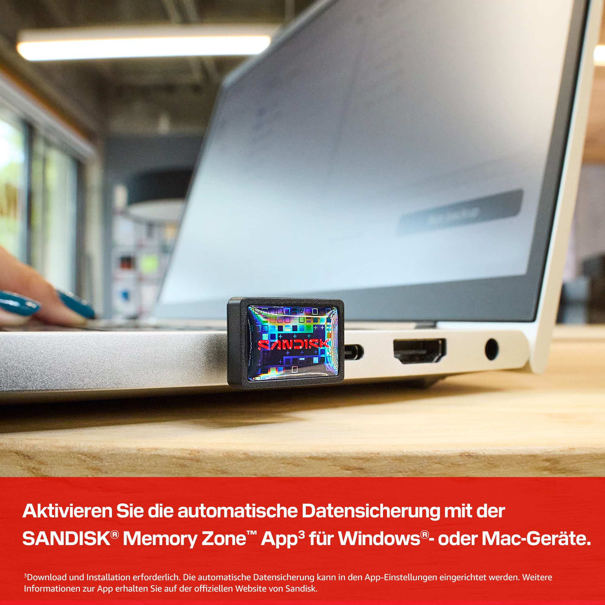 SANDISK Extreme Fit USB Flash-Laufwerk 256 GB 400 MB/s Lesegeschwindigkeit
