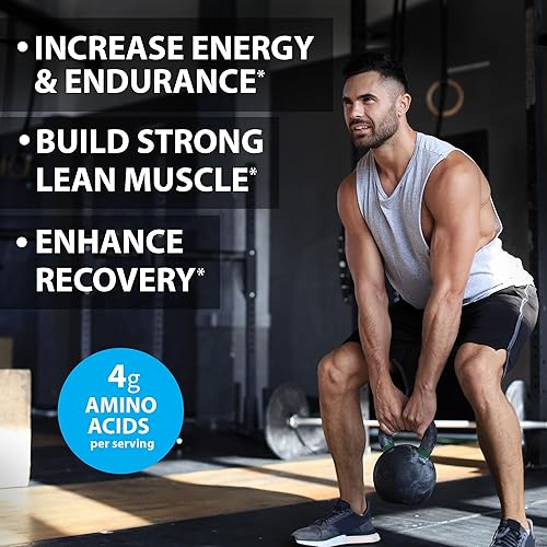 Miniatura 4 de Ultimate Suplemento complejo de aminoácidos (sabor cítrico, 30 porciones, 0.14 oz cada uno) los 9 EAA y BCAA (L-leucina, L-isoleucina y L-valina)