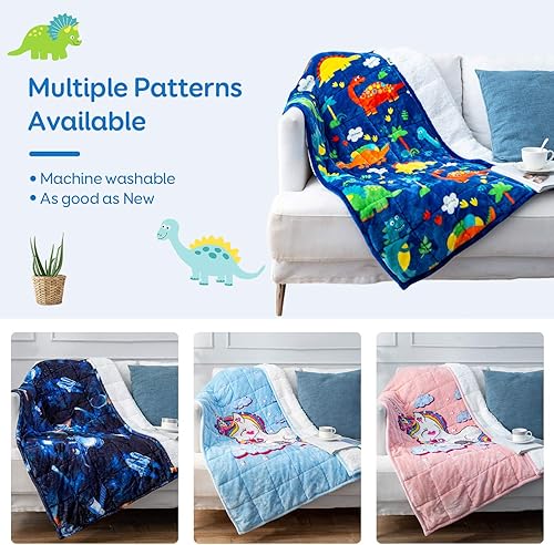 Miniatura 6 de Sivio Sherpa - Manta con peso de franela para niños