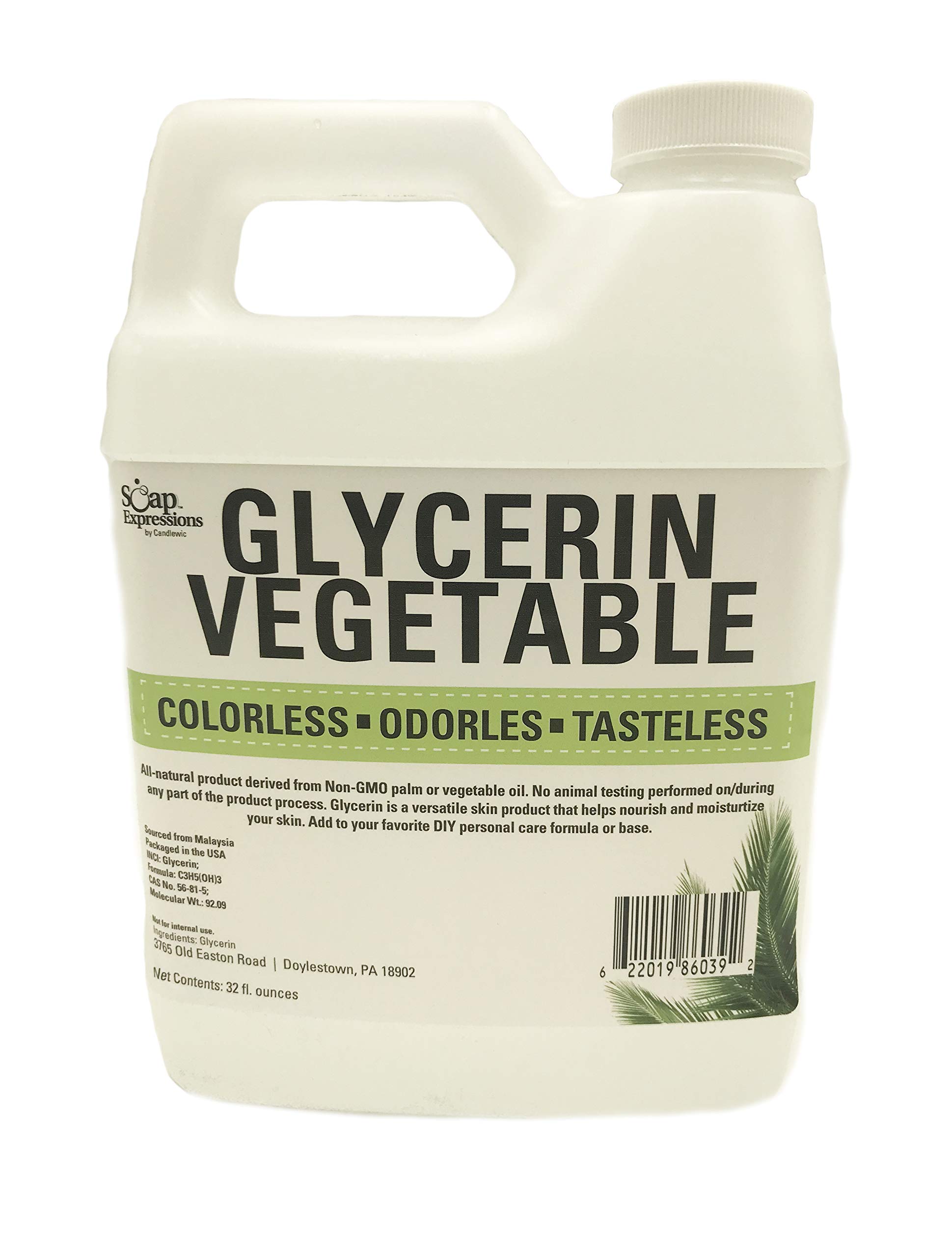 Glycerin, Vegetable (32 oz)