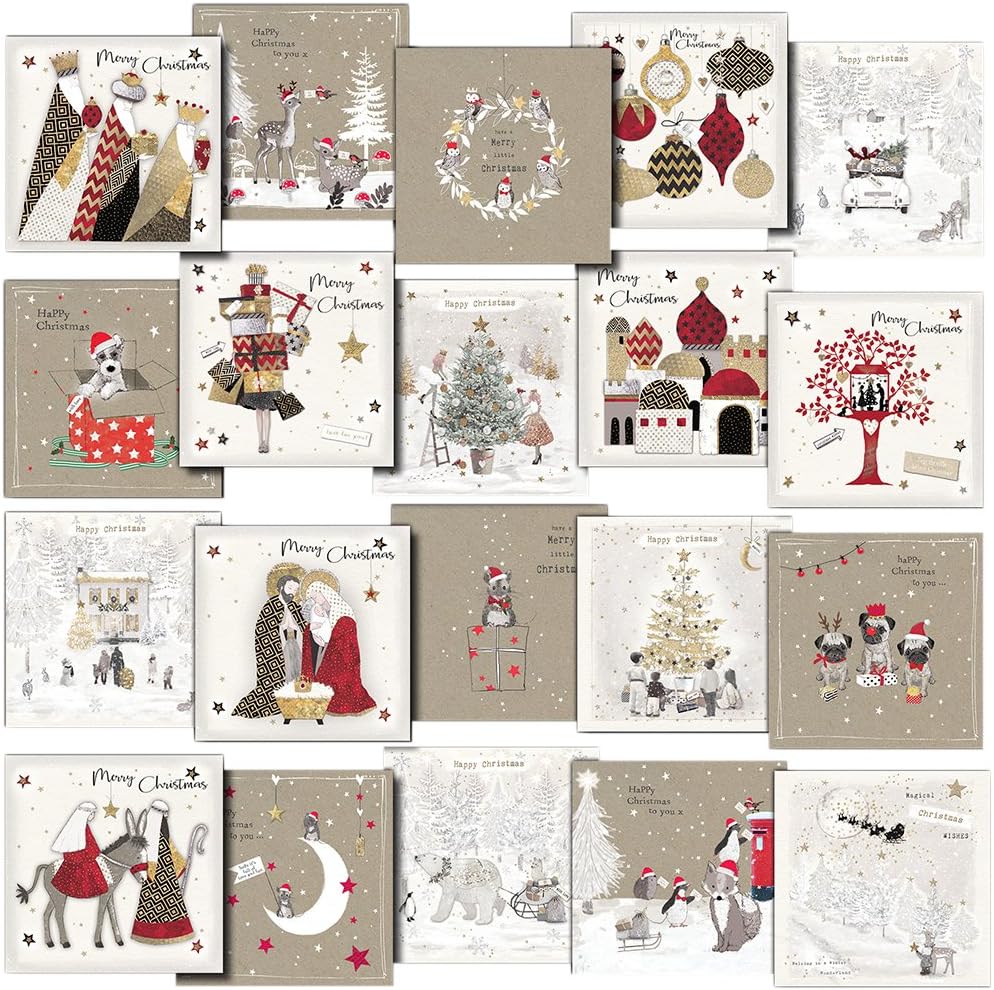20SET04 Christmas Greetings Card (Multi-Pack)