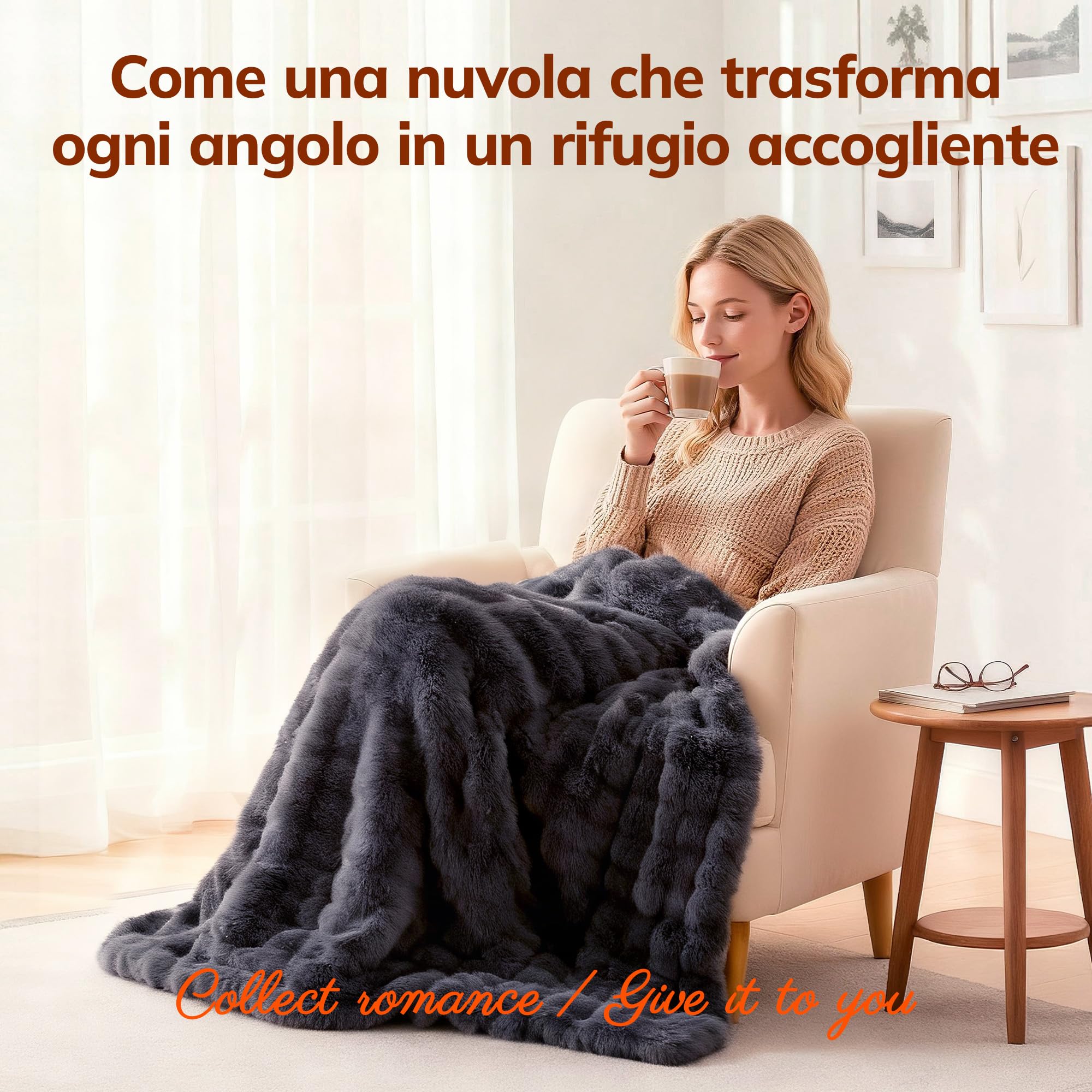 Keenstone Coperta Elettrica, Coperta Riscaldante Elettrica 180x130 CM 6 Pegnimento Automatico, 9 Livelli di Riscaldamento, Lavabile in Macchina, Casa Regalo Donne Uomini