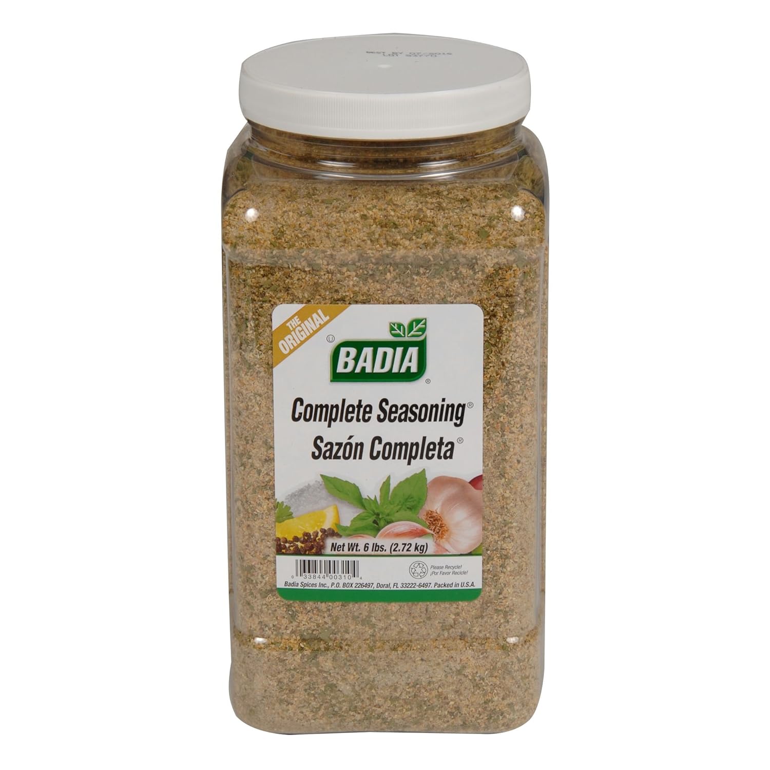 Badia Complete Seasoning - 6 Lbs - Pack of 4