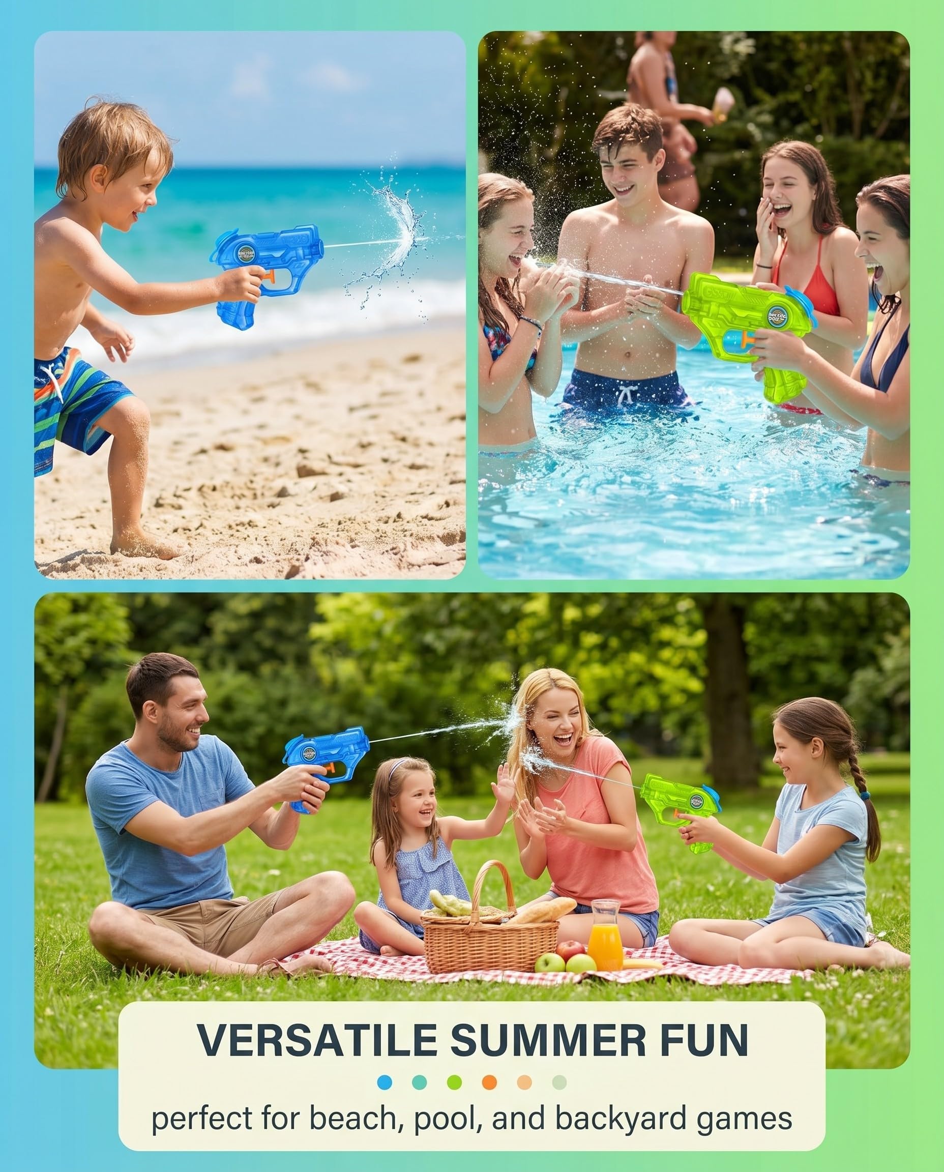 Pistolas De Agua Gigantes Para Niños Y Adultos: Pack De 2 Pi | Envío gratis Pistolas De Agua Gigantes Para Niños Y Adultos: Pack De 2 Pi | Envío gratis