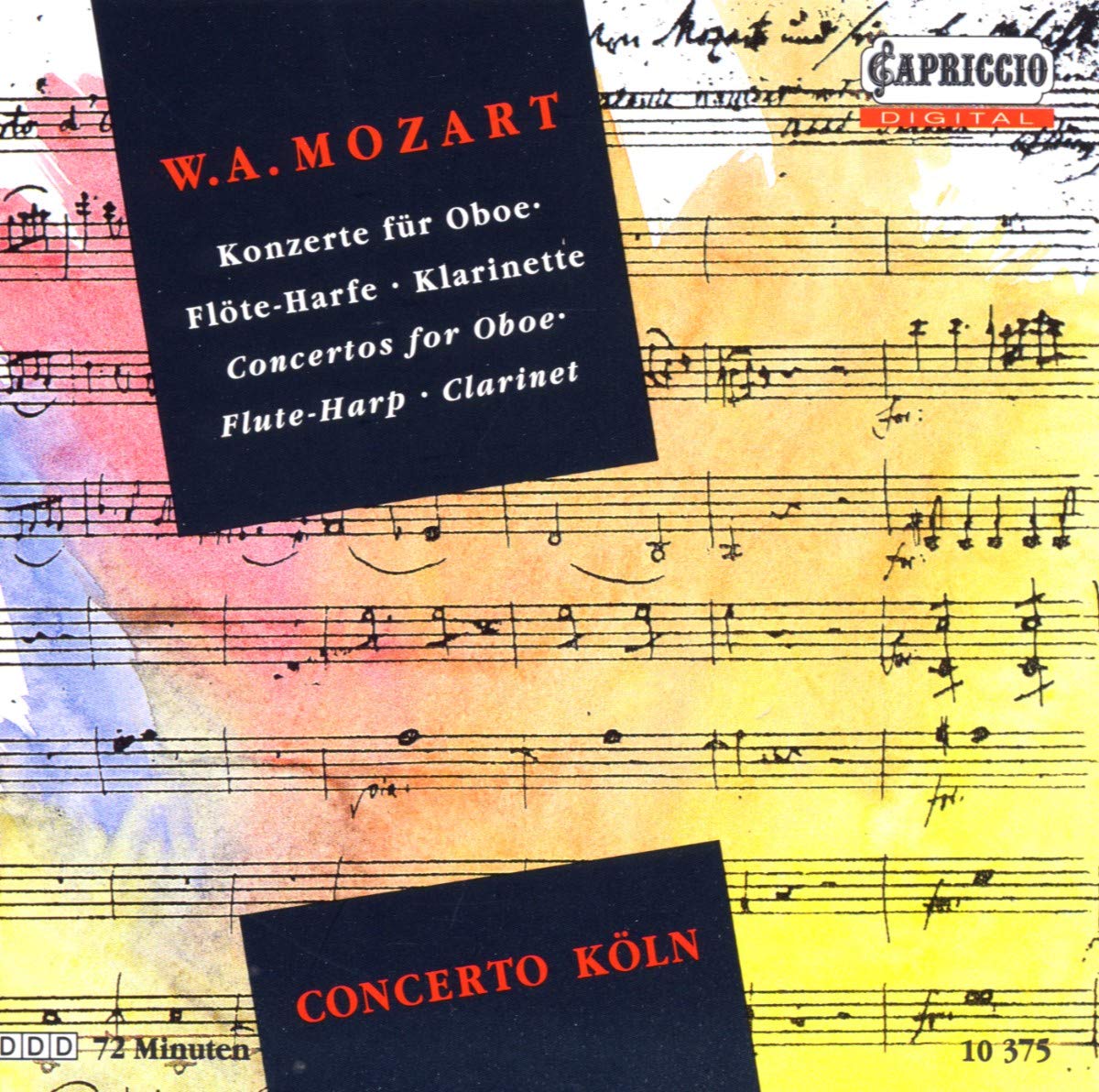 Oboe/Flute and Harp/Clarinet Concerto [IMPORT]