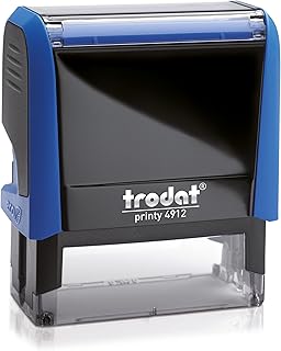 trodat 4912 4.0 "S" - Sello automático para direcciones infantiles, color azul