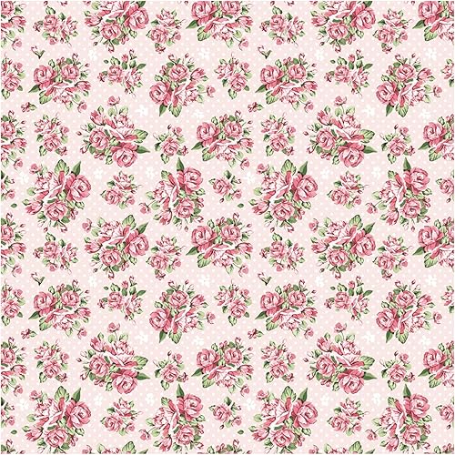 Miniatura 2 de Servilletas de papel de 20 unidades de 13 x 13 pulgadas, 3 capas con patrones estampados de flores y rosas, servilletas de cóctel para arte, cena y