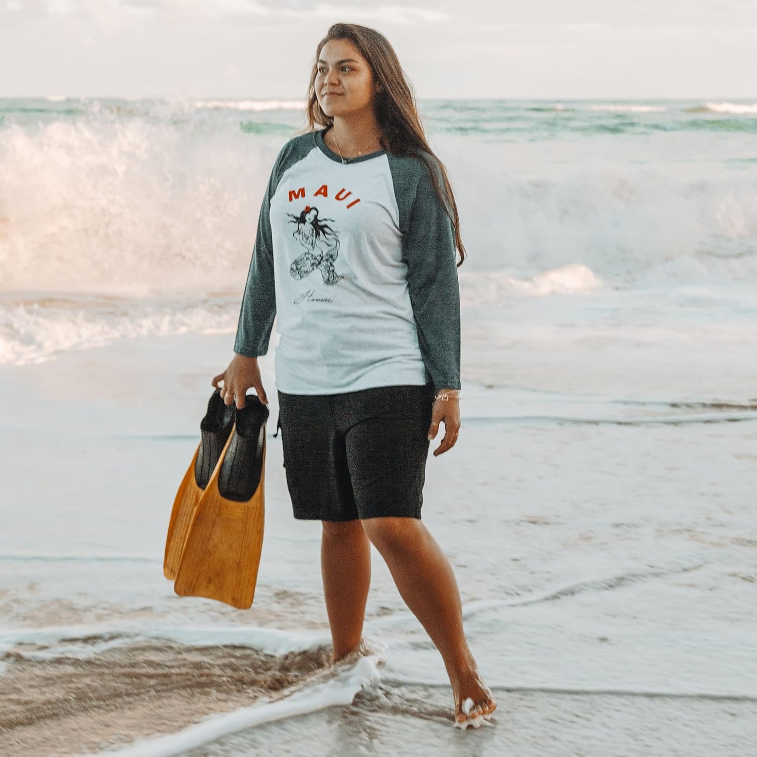 Maui Rippers Women's Plus Size Bathing Suit Swim Shorts Boardshorts