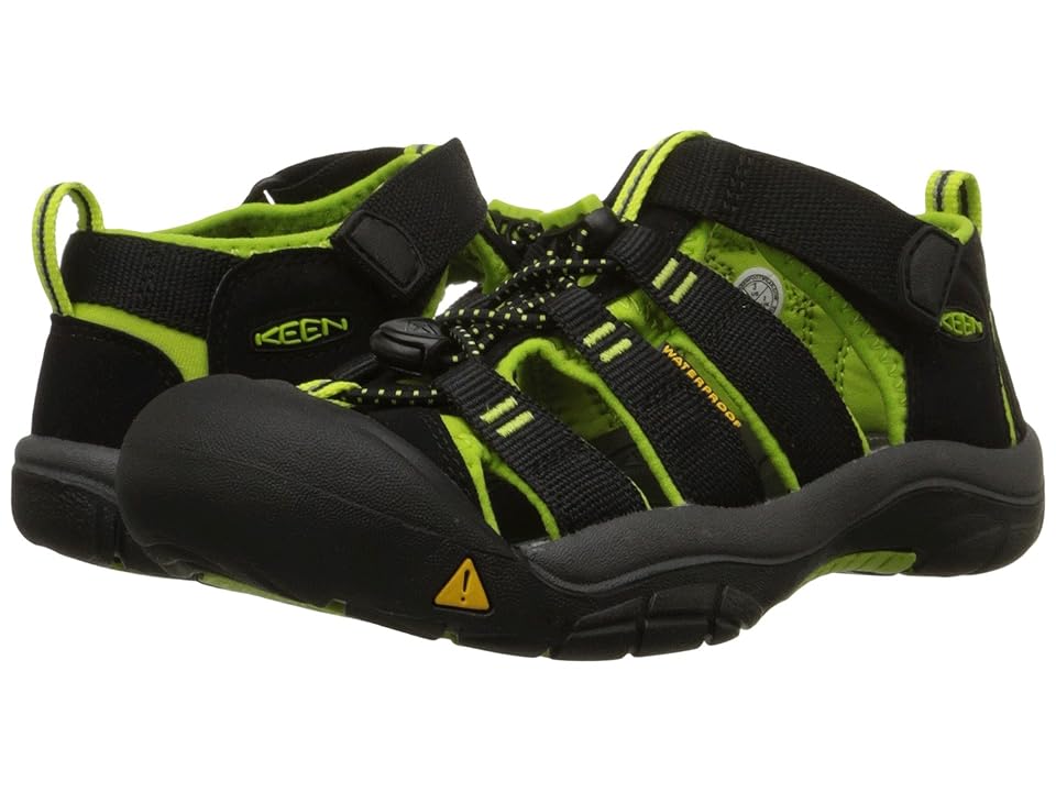 

Keen Kids Newport H2 (Toddler) (Black/Lime Green (Prior Season)) Boys Shoes